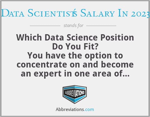 Data Scientist's Salary In 2023 - Which Data Science Position Do You Fit?
You have the option to concentrate on and become an expert in one area of Data Science. Here are some examples of several ways you might contribute to this fascinating, rapidly expanding industry.

Identify the nature of the issue, the questions that need to be addressed, and the data sources. Additionally, they gather, purify, and display the pertinent data.
Required talents include understanding of Hadoop, SQL, machine learning, narrative, data visualization, and programming (SAS, R, and Python).
Data analysts organize and analyze data to provide answers to the questions posed by the organization, bridging the gap between data scientists and business analysts. They transform the technical analyses into qualitative ones.
things for action.
The following skills are required: proficiency in statistics, mathematics, programming (SAS, R, Python), as well as knowledge of data manipulation and data visualization.
Data engineers are responsible for cre